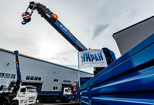 Экспозиция ИКран и СПМ: готовое решение на базе КАМАЗ 65658 с КМУ ИКран RS1966 ACE